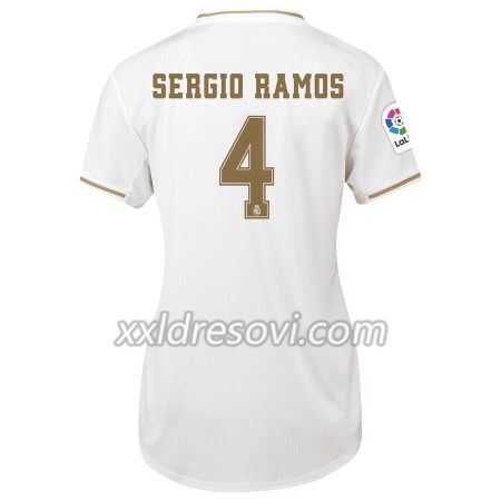 Ženska Real Madrid Sergio Ramos 4 Domaći Nogometni Dres 2019-2020